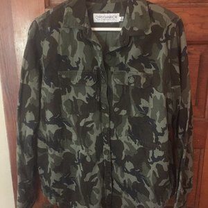 Gypsy Warrior Camo Shirt Jacket